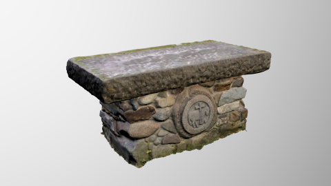 3D Church Altar